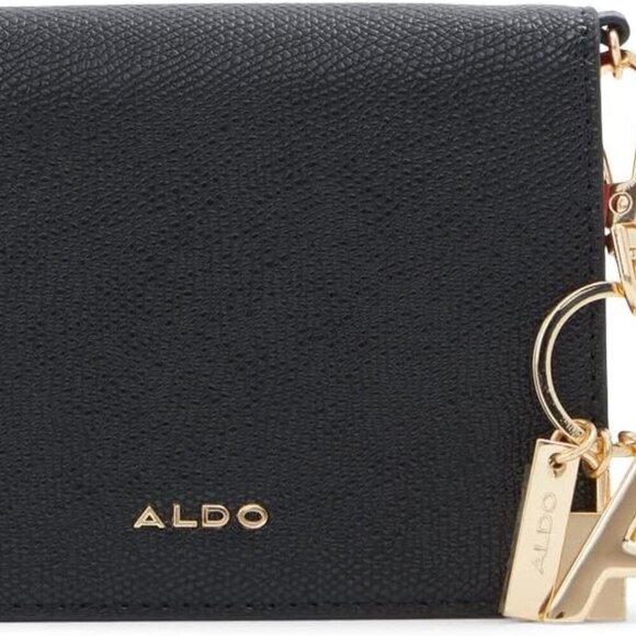 Accessories - Women's Faux Leather Dwendassa Wallet Black Compact Multiple Pockets
